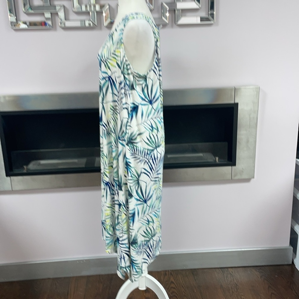 Sigrid Olsen long sleeveless dress size 1x - Picture 2 of 6